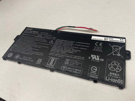 Acer Chromebook CB5-132T-C9KK 11.6" New Battery 11.55V 37Wh 3180mAh AC15A3J