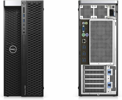 Dell Precision T5820 Intel Xeon W-2123 64GB RAM 960GB SSD NVIDIA K620 DVD-RW