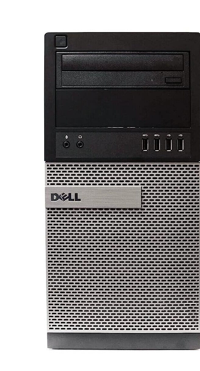 Dell 7020 MT PC Tower Computer PC i7 32GB RAM 960GB SSD DVD-RW WiFi Windows 10