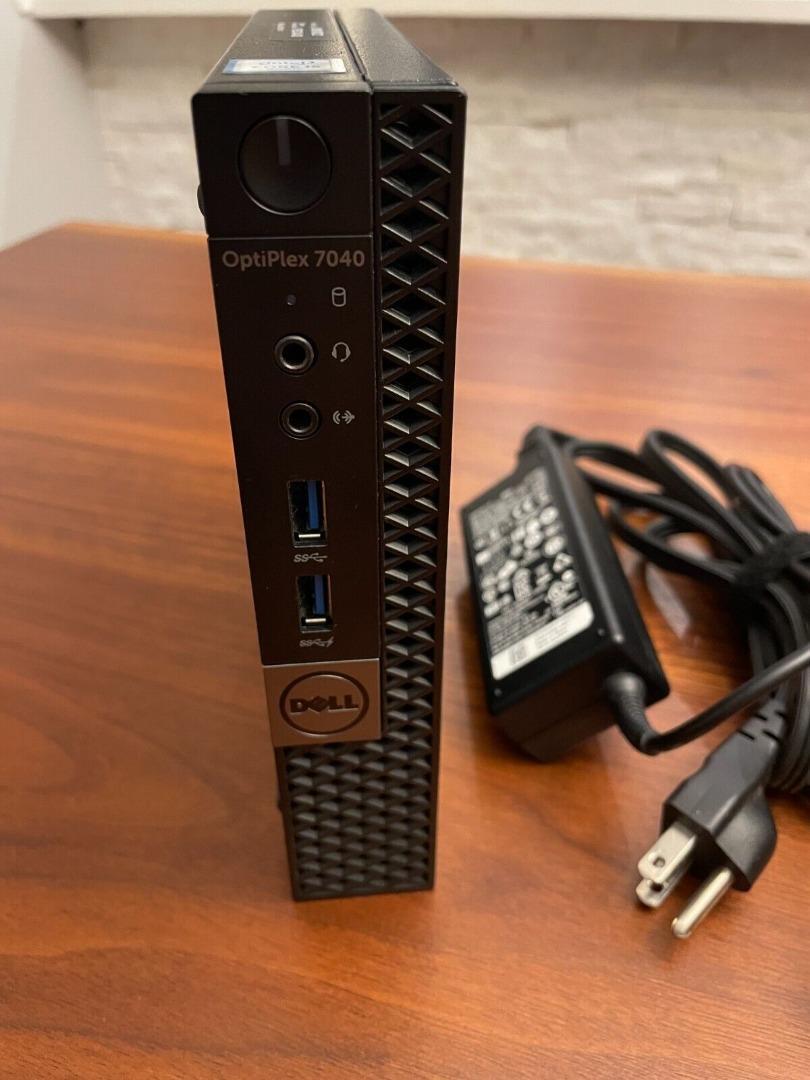 Dell OptiPlex 7040 Micro PC Intel i7 3.60 GHz 32GB RAM 960GB SSD Win10 WiFi