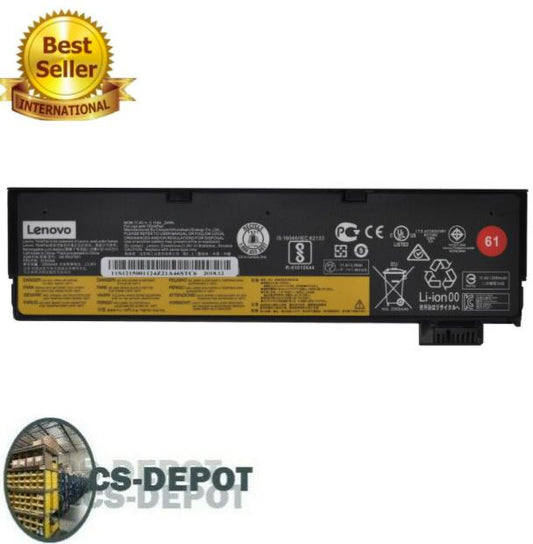 Genuine 24Wh Battery For Lenovo ThinkPad T470 T480 T570 T580 P51S P52S A475 A485