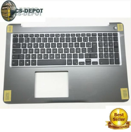 Dell Inspiron 15-5567 15 5565 Palmrest Keyboard Assembly Gray Brazilian K2RYG
