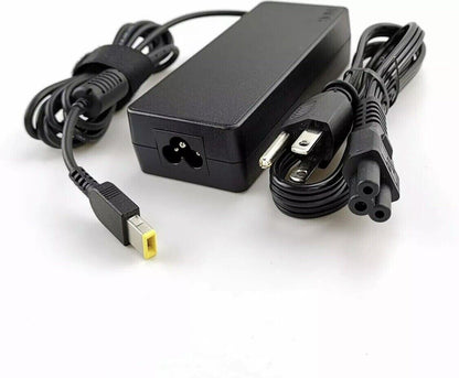 LOT 100  Lenovo ThinkPad Laptop AC Charger Adapter 90W 20V 4.5A-SQUARE SLIM TIP