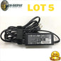 LOT 5 Genuine 65W HP AC Adapter Charger 19.5V 3.33A Pavilion 710412-001 blue tip