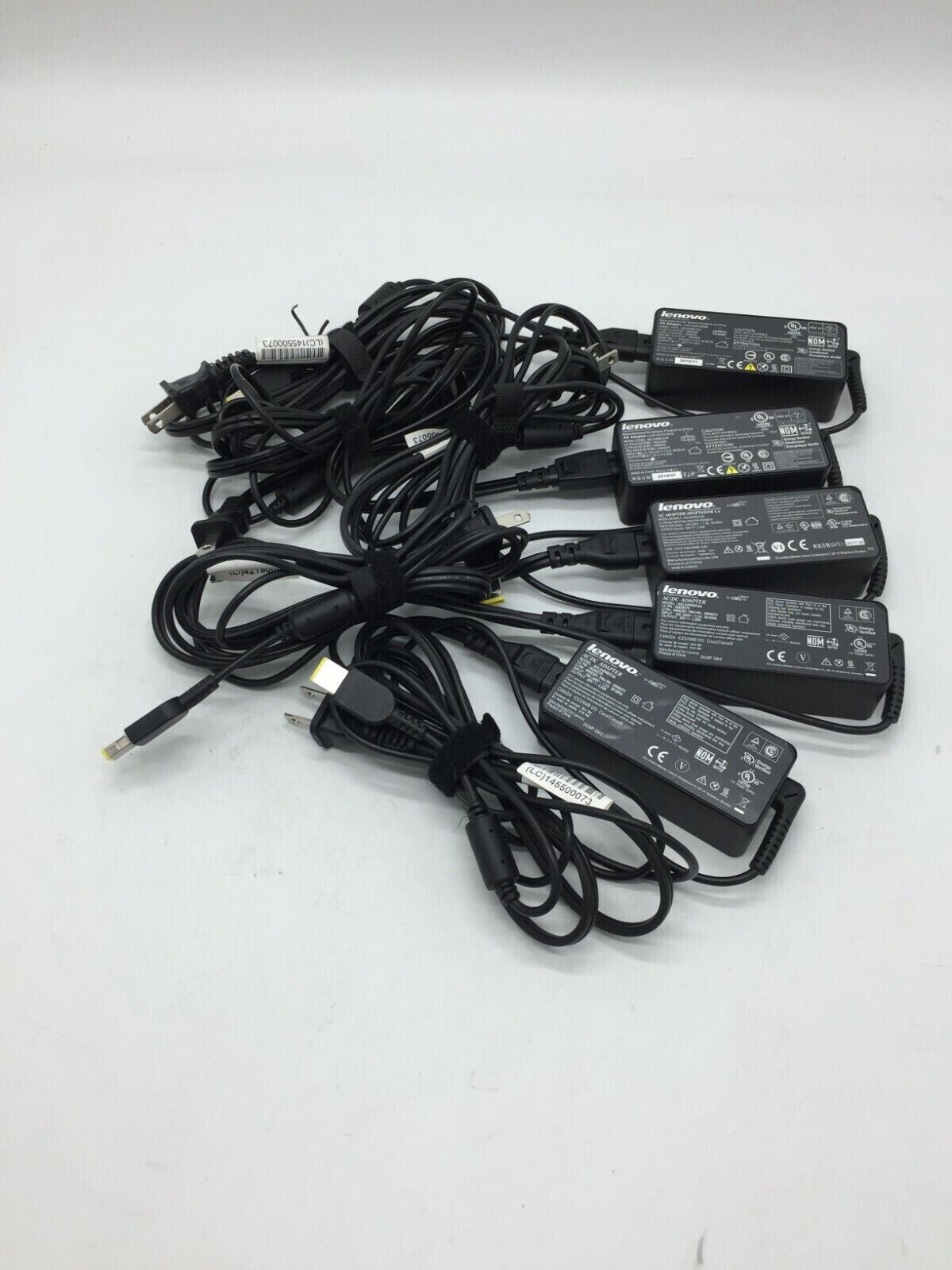 Lot 5 Lenovo 45W 20V 2.25A Adapter Charger Yoga IdeaPad laptop T470 T460 T470S