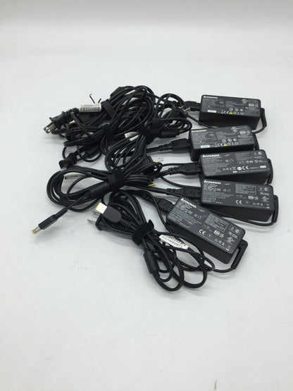 Lot 5 Lenovo 45W 20V 2.25A Adapter Charger Yoga IdeaPad laptop T470 T460 T470S