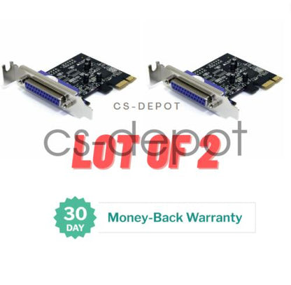 StarTech PEX1PLP PCIE PCI Express Low Profile Printer Card SPP/EPP/EC