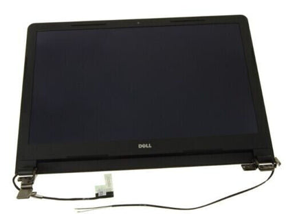 DELL INSPIRON 3558 LCD TOUCHSCREEN ASSEMBLY 15.6" W/CAMERA HINGES CABLE 947CM