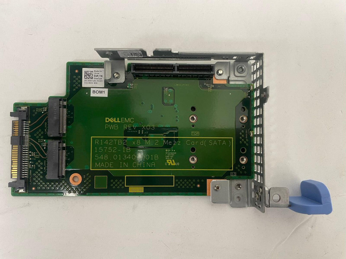 DELL POWEREDGE SERVER C6420 R142TB2 x8 M.2 Mezz CARD SATA 1572-1B 548.01340.001B