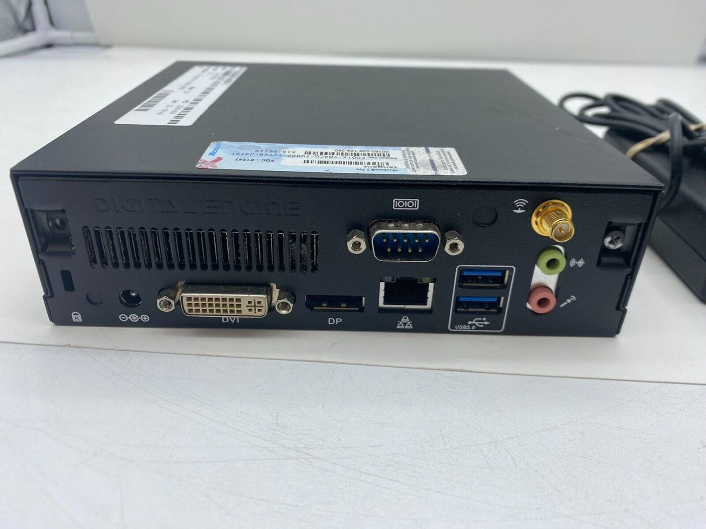 Tangent Rugged Mini PC i5 2520 CPU 128 GB SSD & 8GB Ram Win 10 Pro W/ adapter