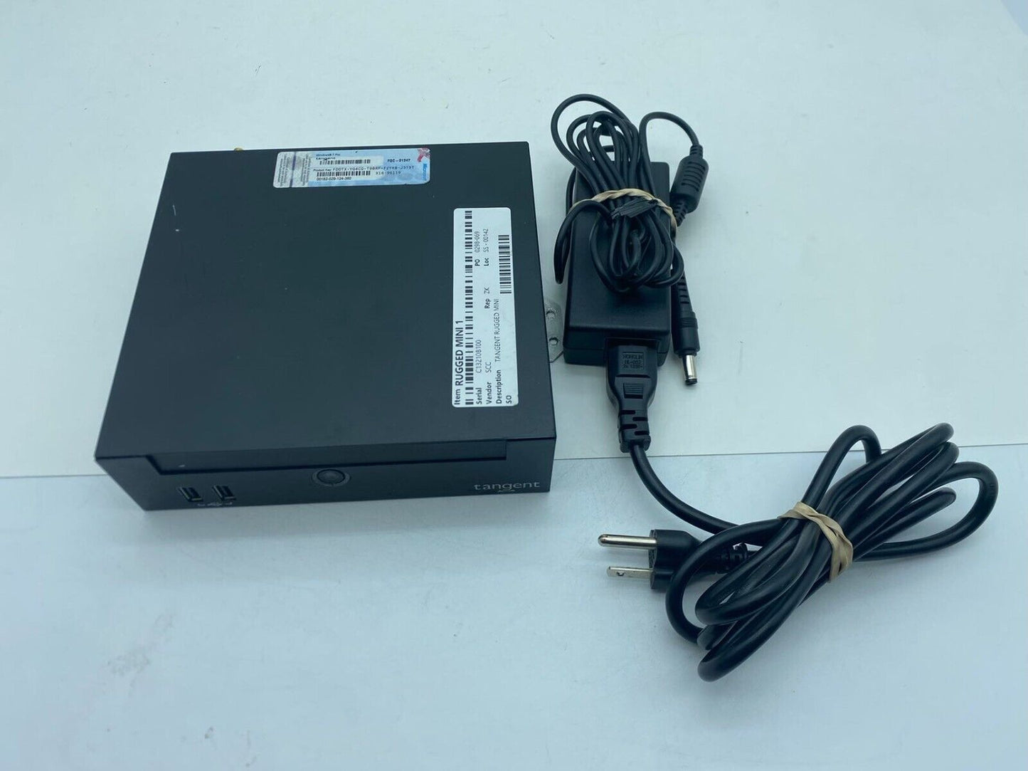 Tangent Rugged Mini PC i5 2520 CPU 128 GB SSD & 8GB Ram Win 10 Pro W/ adapter