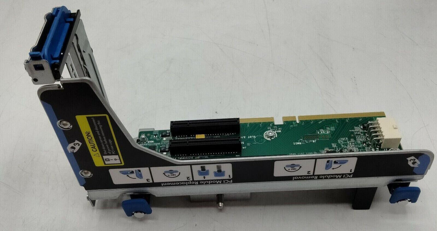 HP 662524-001 Proliant DL380p G8 3-Slot PCI-e Riser Board Cage 676406-001
