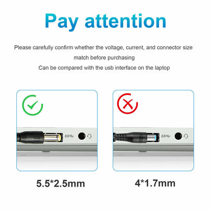 65W AC Adapter Charger for Toshiba Satellite ASUS Acer Laptop 5.5*2.5mm