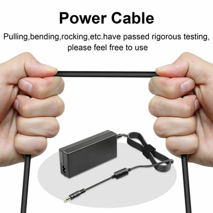 65W AC Adapter Charger for Toshiba Satellite ASUS Acer Laptop 5.5*2.5mm