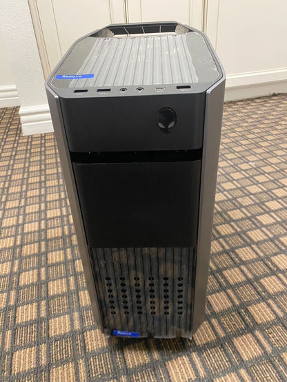 Alienware Aurora R8 Desktop Chassis w/side door cover stand case Fan caddy cable