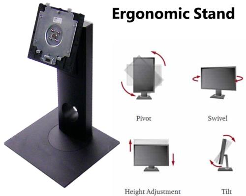 DELL AIO OPTIPLEX 7440 7450 BASE STAND MOUNT 04C6VW 0HX4DN  0VJ63H 0G26YN