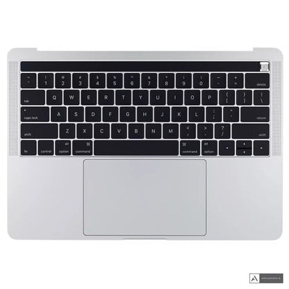 A OEM Top Case Palmrest + Keyboard + Touchpad + Battery MacBook Pro A1706 Silver