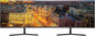 Matching DUAL LARGE MAJOR BRAND 24" Widescreen LCD Monitors w/ cables Gaming