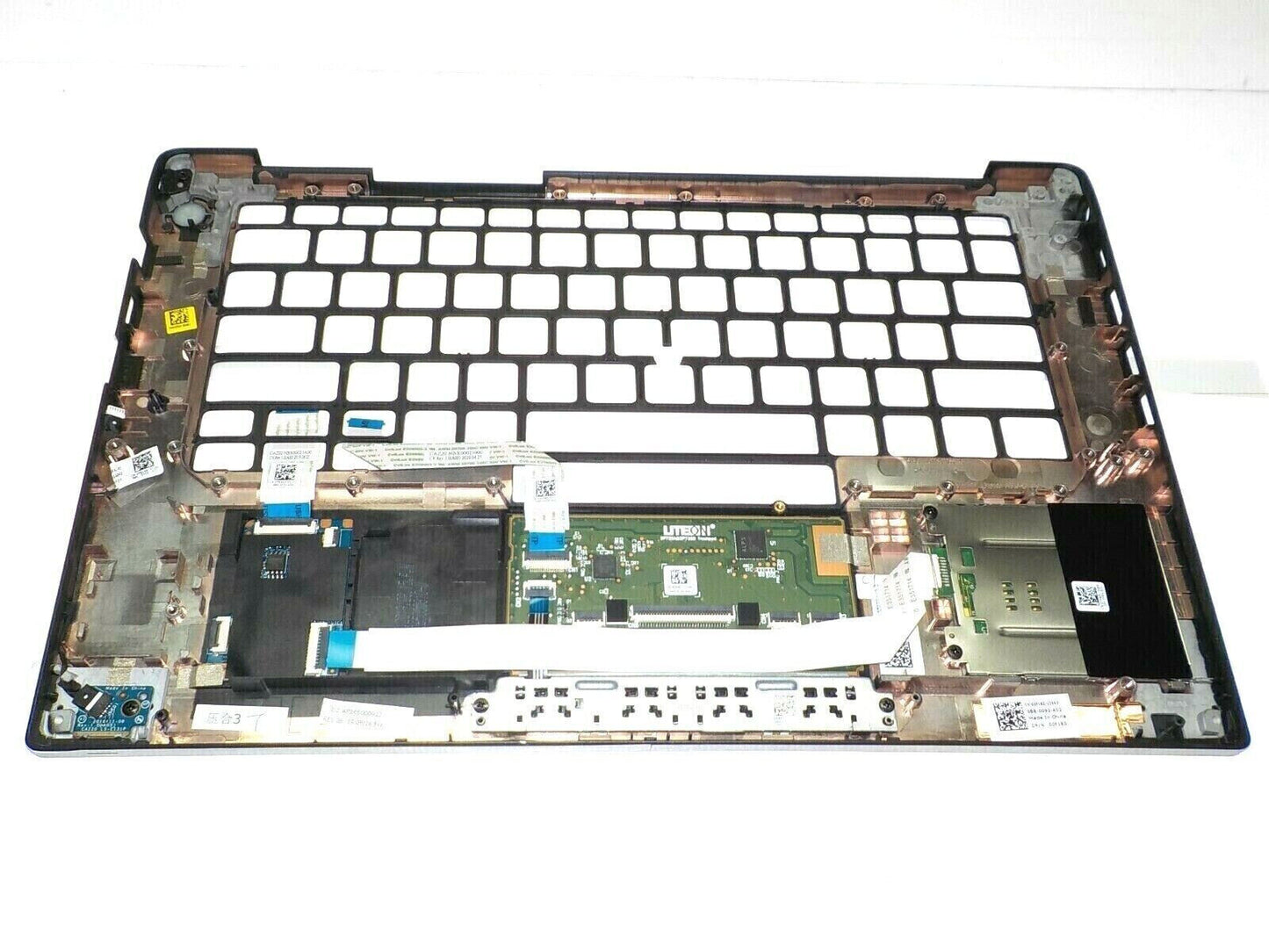 New Dell OEM Latitude 7490 Palmrest Touchpad Assembly  Smart Card Reader 0F18G