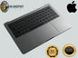 Macbook Pro A1708 2016-17 Palmrest Keyboard Top Case w/Touchpad/Battery Gray B