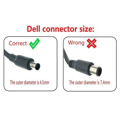 Dell 9020 7040 3070 7060 3060 65W 90W 130W 4.5mm AC Adapter Charger Power Supply