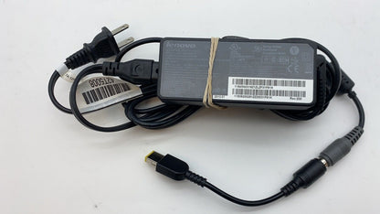 Genuine Lenovo 65W 20V 3.25A AC Power Supply Round Tip + Square Slim Tip Adapter