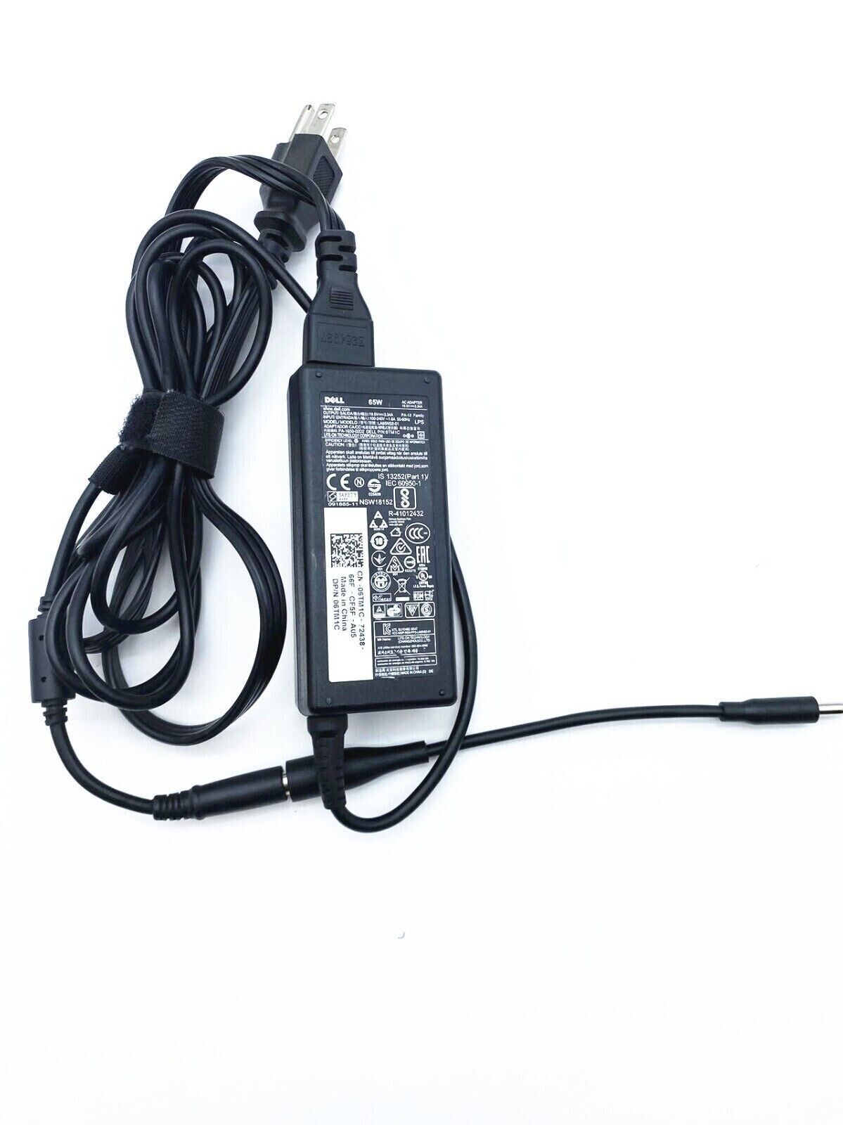 Genuine Dell 65W AC Adapter Charger OptiPlex 3040 7040 3060 7050 3070 3020 9020M