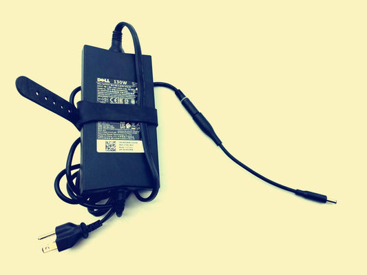 A Geniune Dell 130W AC Adapter Charger 4.5mm TIP XPS 15 9530 9550 9560