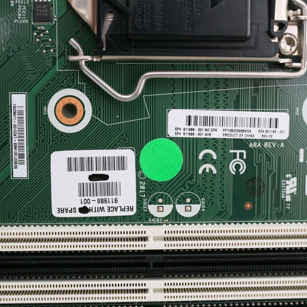 HP ProDesk 600 G3 SFF LGA 1151 DDR4 Desktop Motherboard 901198-001 911988-001