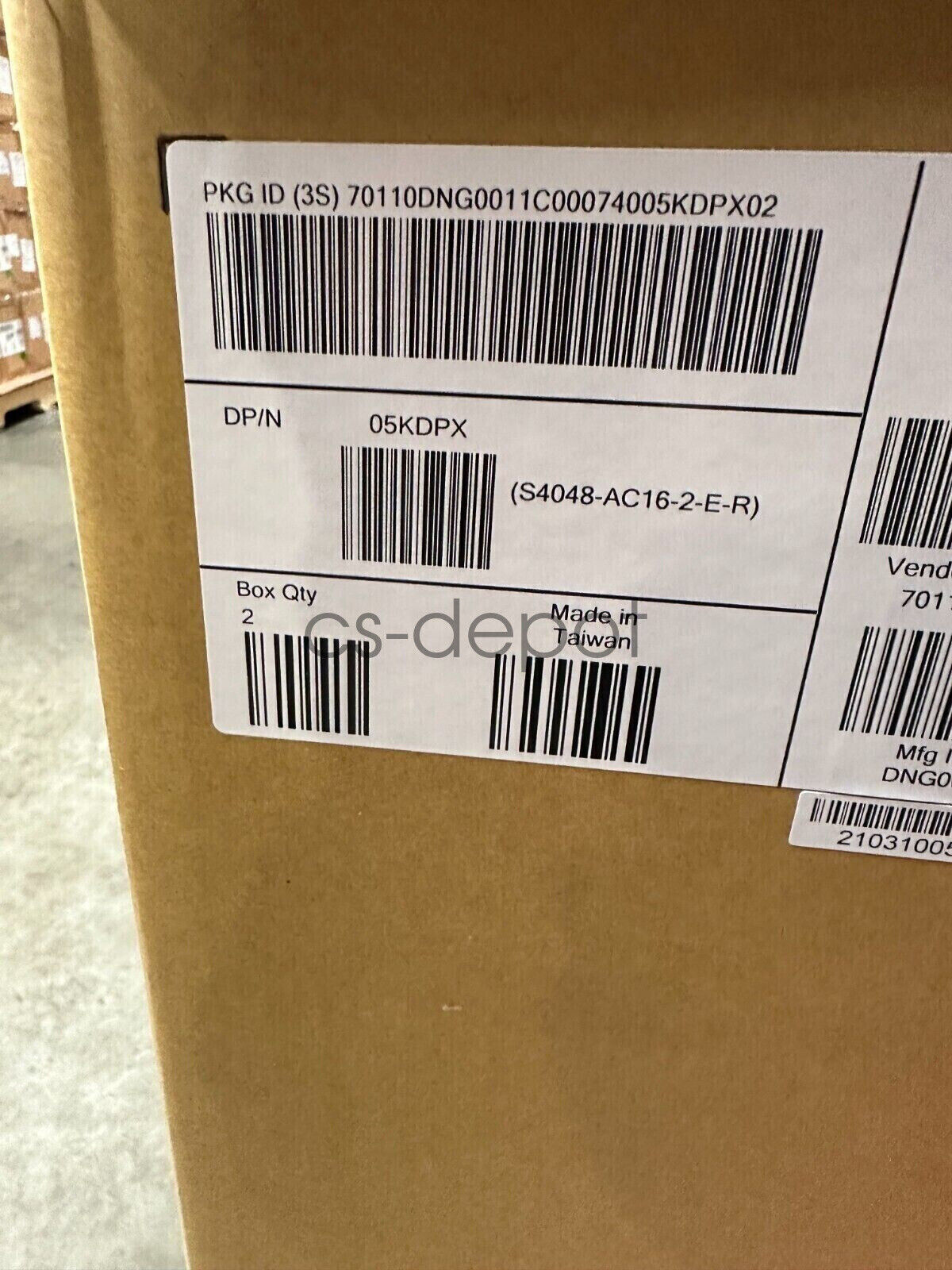 NEW Dell EMC S4048-ON 48x 10Gb SFP+ + 6x 40Gb QSFP+ Port L3 Open Network Switch