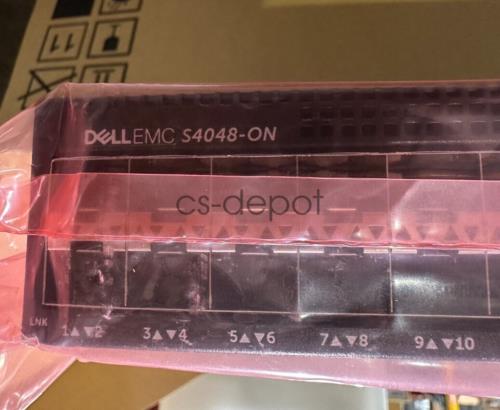 NEW Dell EMC S4048-ON 48x 10Gb SFP+ + 6x 40Gb QSFP+ Port L3 Open Network Switch