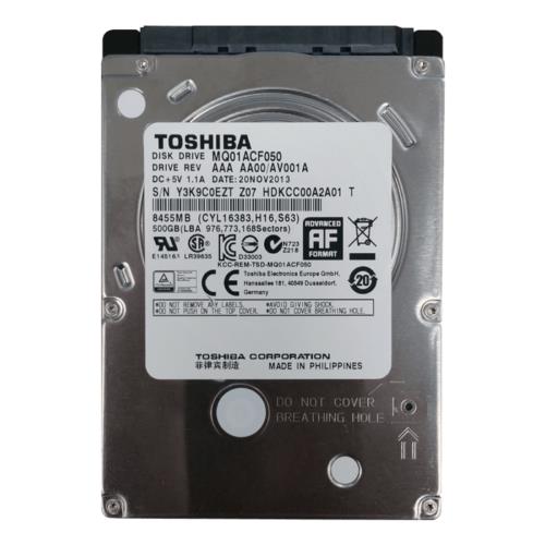 Lot 8 Toshiba Laptop 16MB Cache 7200RPM MQ01ACF050 500GB 2.5 SATA III Hard Drive