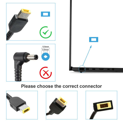 GENUINE LENOVO AC Adapter Charger Power 65W for T450 T460 T470 T470S T440 T440P