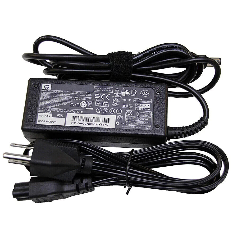 65W Genuine HP Laptop Charger AC Power Adapter ProBook 450 640 650 840 850 G1