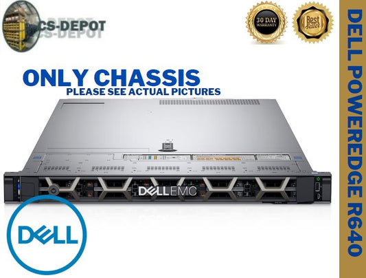Grade A Dell PowerEdge R640 1U 8Bay Server Chassis W/Backplane JWG9T CABEL 54R6Y