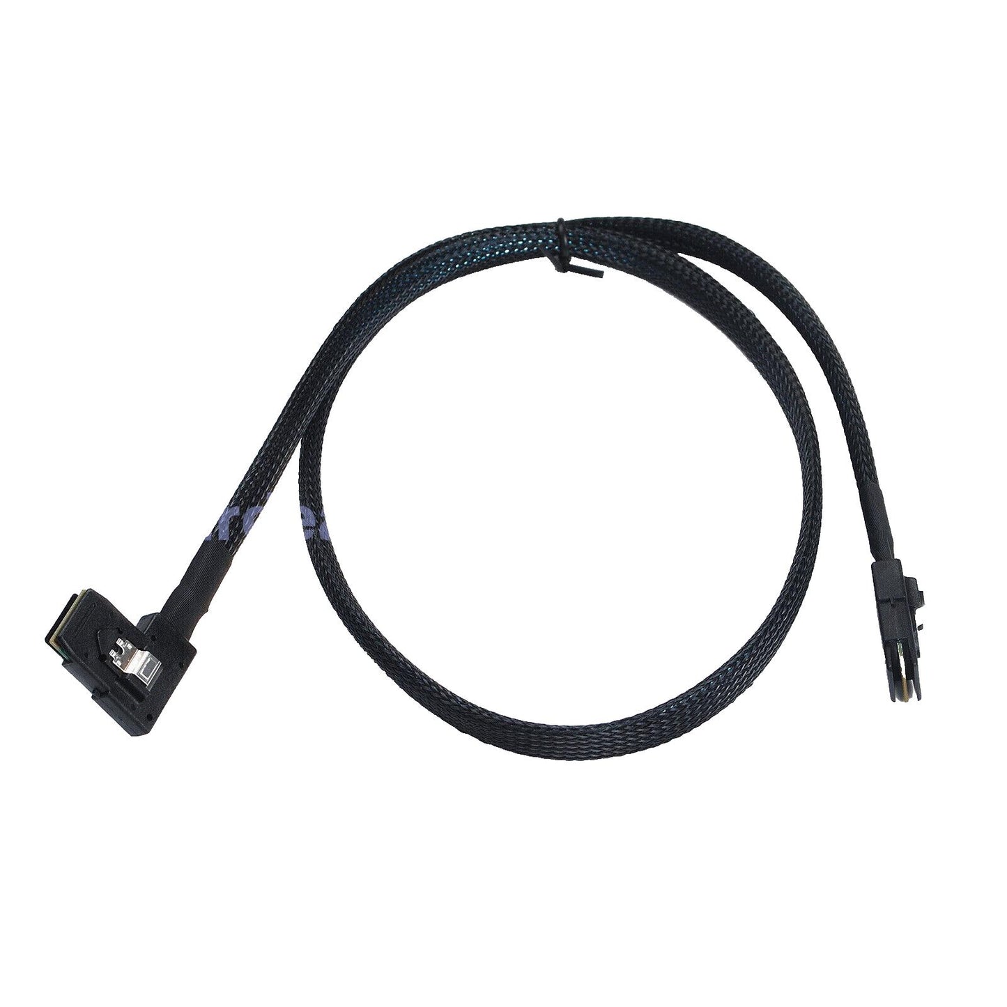 Dell Grean Mini SAS Cable SFF-8087 Left Angle Internal mSAS Cable 0.9FT FF9W6