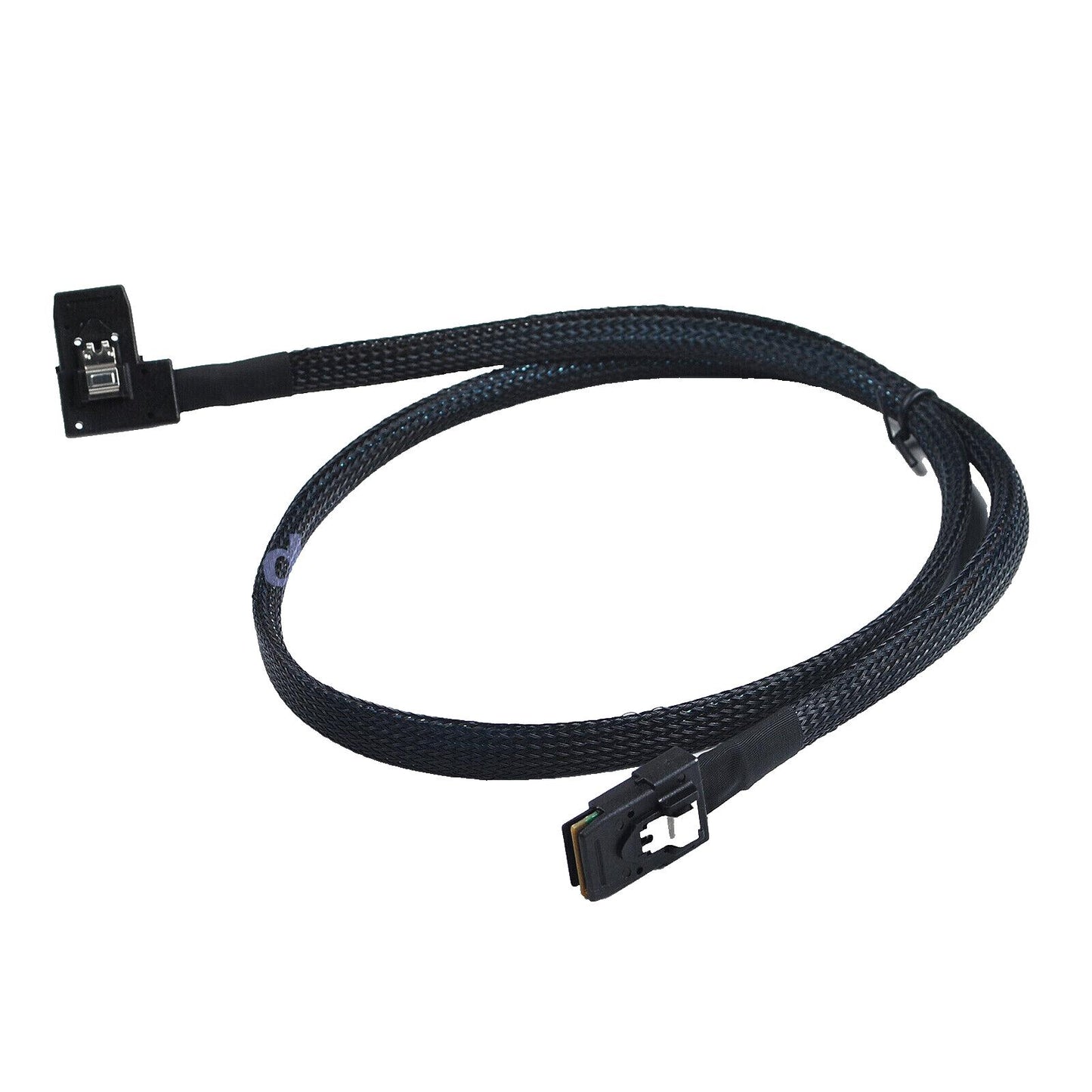 Dell Grean Mini SAS Cable SFF-8087 Left Angle Internal mSAS Cable 0.9FT FF9W6