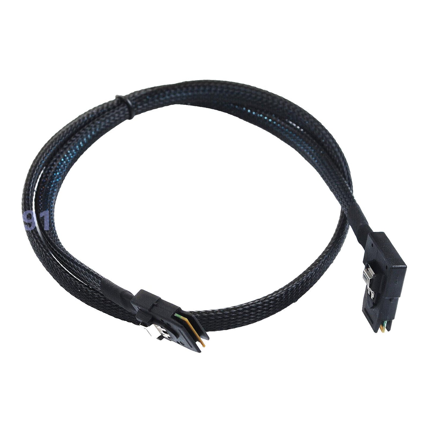 Dell Grean Mini SAS Cable SFF-8087 Left Angle Internal mSAS Cable 0.9FT FF9W6