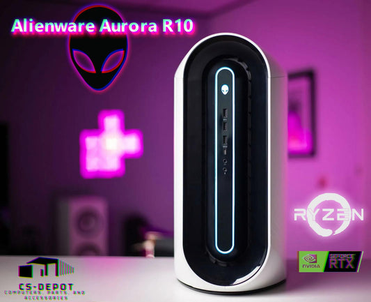 Alienware Aurora R10 AMD Ryzen 5 5600X 32GB 960GB SSD RTX 2080 Gaming PC Desktop