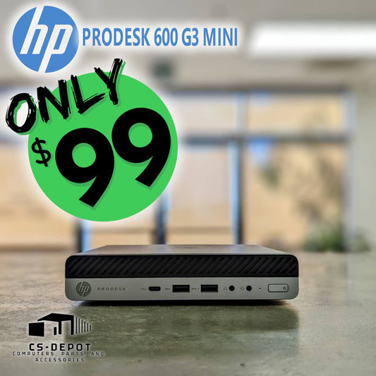 HP ProDesk 600 G3 Mini Desktop PC i5-6500T 16GB 512GB SSD win10 Pro