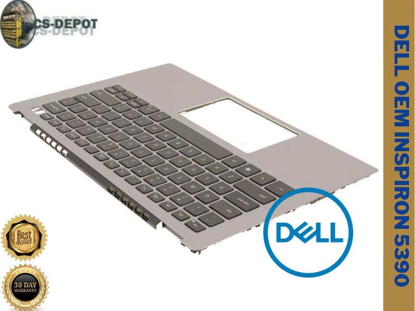 New Dell OEM Inspiron 5390 Palmrest Keyboard Assembly R0H82 7J9FT - SPANISH
