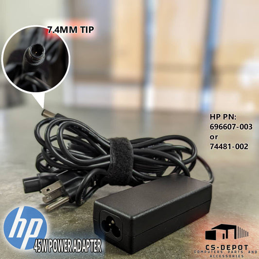 HP EliteBook 840-G1, 840-G2, 850-G1, 850-G2 AC Power Charger Adapter 45W