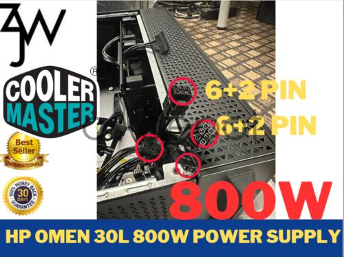 M19770-013 Genuine HP Cooler Master 80PLUS GOLD 800W DPS-800AB-60 Power Supply