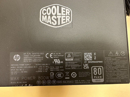 Cooler Master 80Plus Gold 800W M19770-013