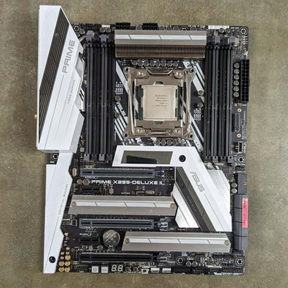 ASUS PRIME X299-DELUXE II  + i7-7800X combo ATX Intel Motherboard Gaming