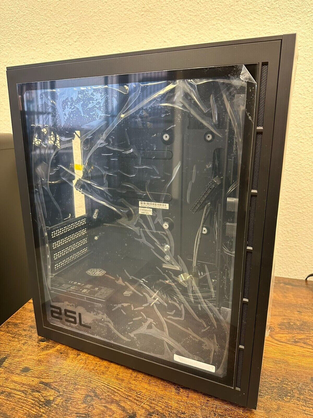 HP Omen 25L Chassis Gaming ATX PC Case 600w PSU Glass RGB Strip Cooler Master