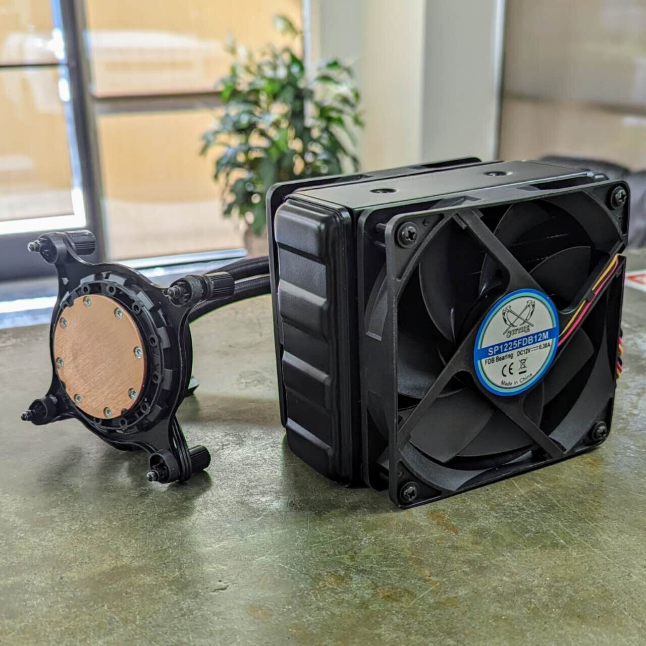 ASETEK 650LX THICK 120mm CPU DUAL-FAN LIQUID COOLING AIO LGA 2011 2066 1151 1150