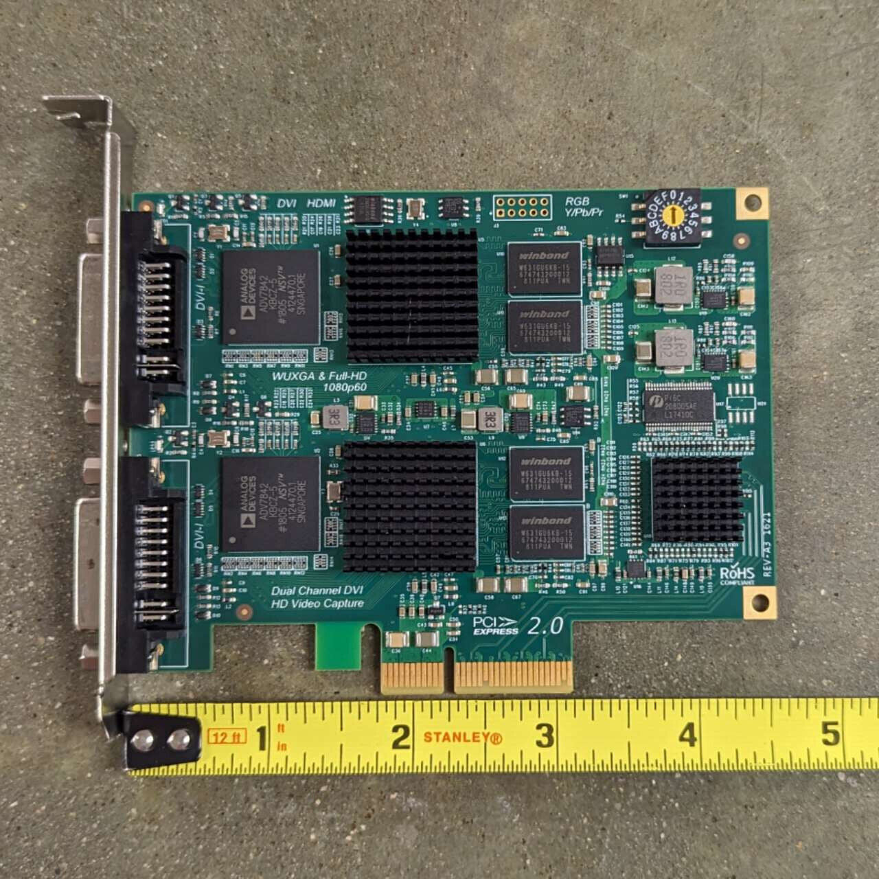 Magewell Pro Capture Dual DVI 2-Channel HD Capture Card PCIe 11070