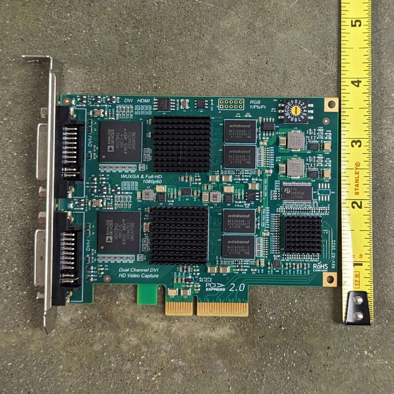 Magewell Pro Capture Dual DVI 2-Channel HD Capture Card PCIe 11070