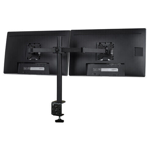 LOT 2 Dual Dell HP 22" 23" 24" 27" LCD Widescreen Monitor FHD 1080p Stand Cable